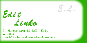 edit linko business card